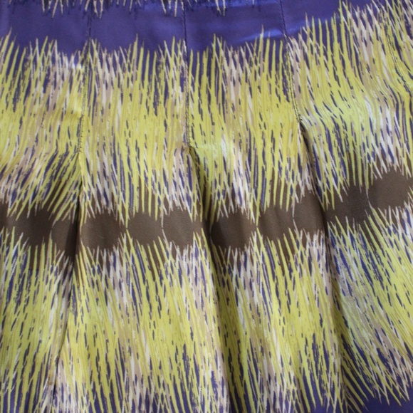 Jones Of New York Collection, wide pleats silk blend skirt - Picture 9 of 11